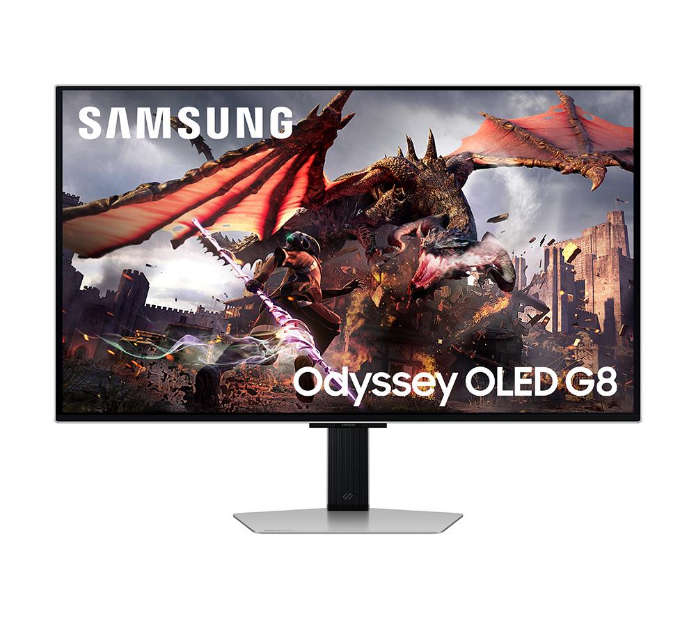 SAMSUNG Odyssey G8 LS32DG802SUXXU 4K Ultra HD 32" OLED Smart Gaming Monitor - Black & Silver image number 22 of 22