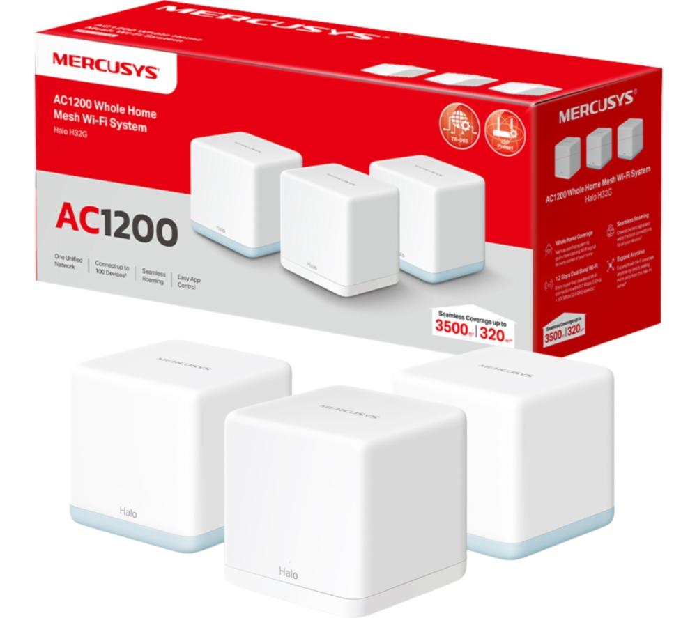 MERCUSYS Halo H1200 Whole Home WiFi System - Triple Pack image number 8 of 8