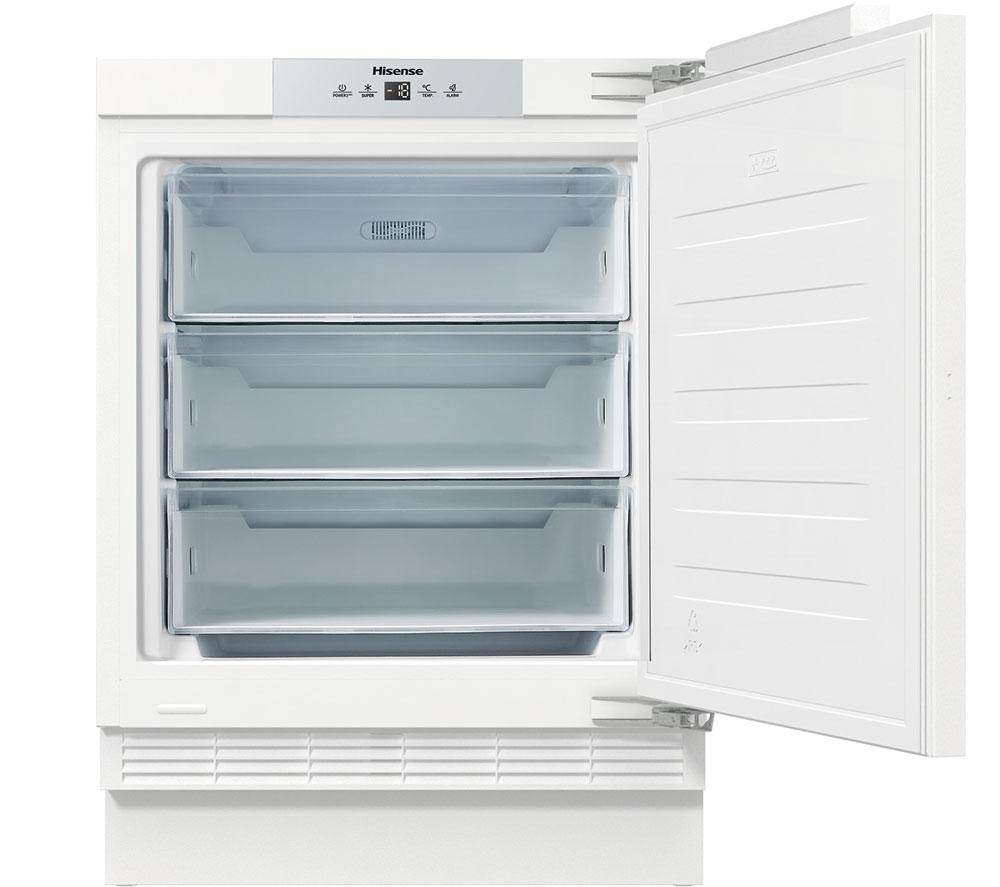 HISENSE FUV124D4AWE Integrated Undercounter Freezer - Fixed Hinge image number 3 of 5