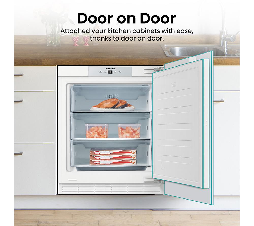 HISENSE FUV124D4AWE Integrated Undercounter Freezer - Fixed Hinge image number 10 of 13