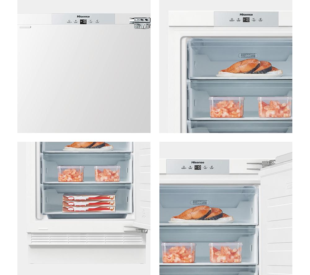 HISENSE FUV124D4AWE Integrated Undercounter Freezer - Fixed Hinge image number 13 of 13