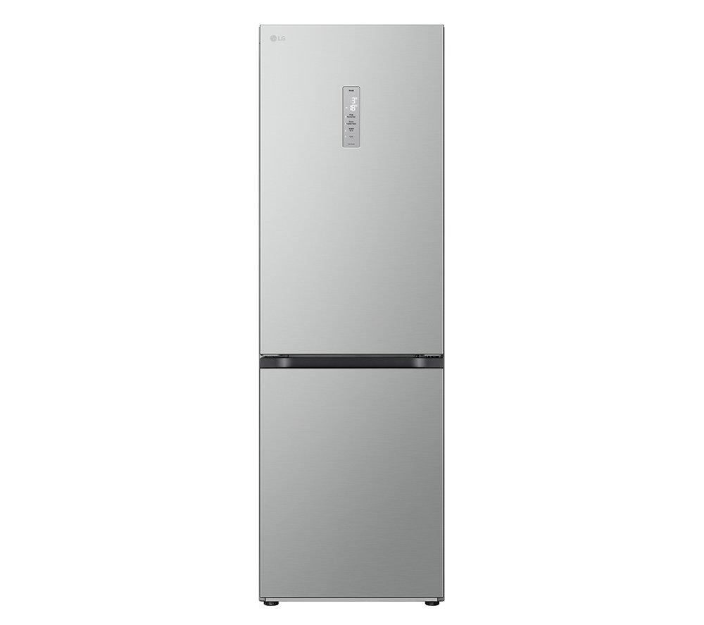 LG NatureFRESH GBV3110EPY Smart 60/40 Fridge Freezer – Prime Silver, Silver/Grey