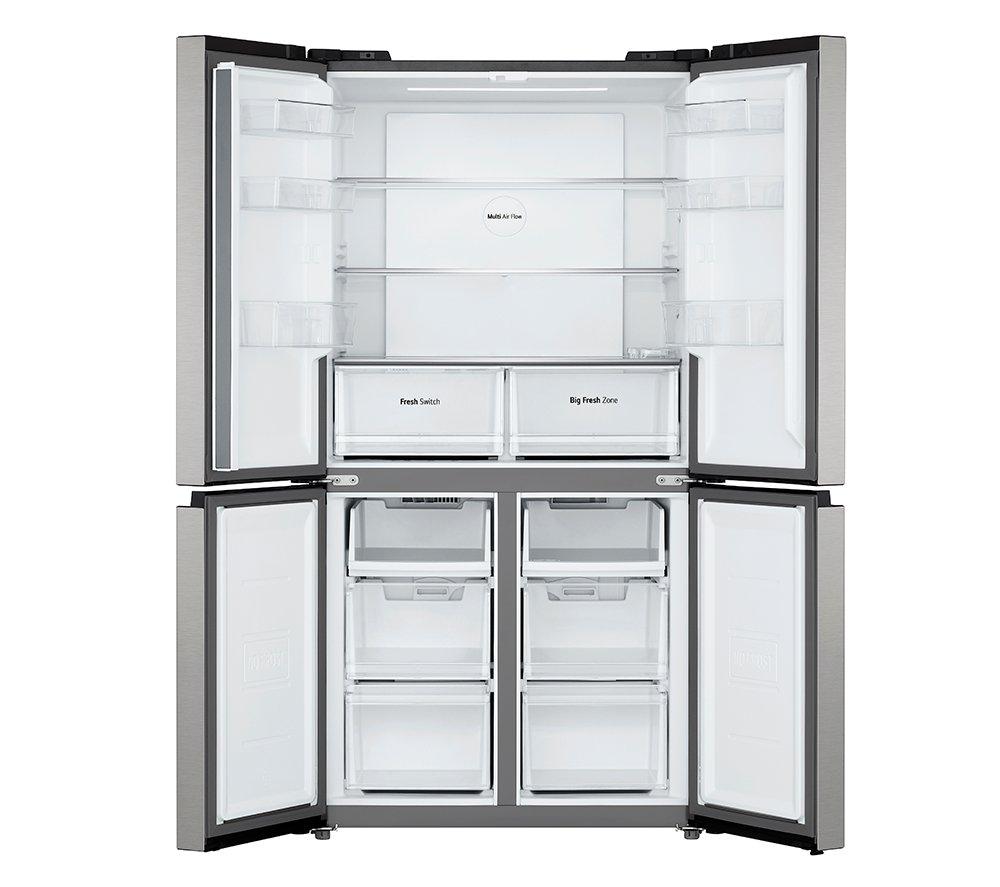 LG GMM41MSBEM Fridge Freezer - Silver image number 2 of 14