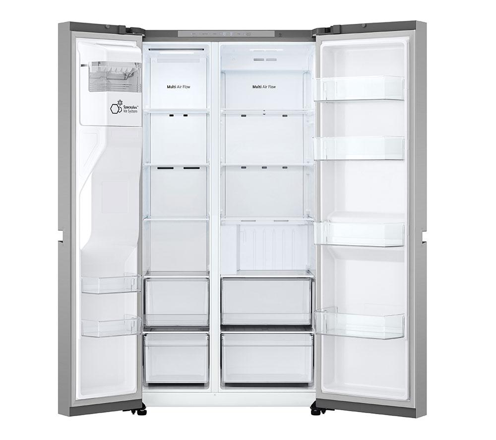 LG NatureFRESH GSLC40PYPE American-Style Fridge Freezer - Prime Silver image number 8 of 16