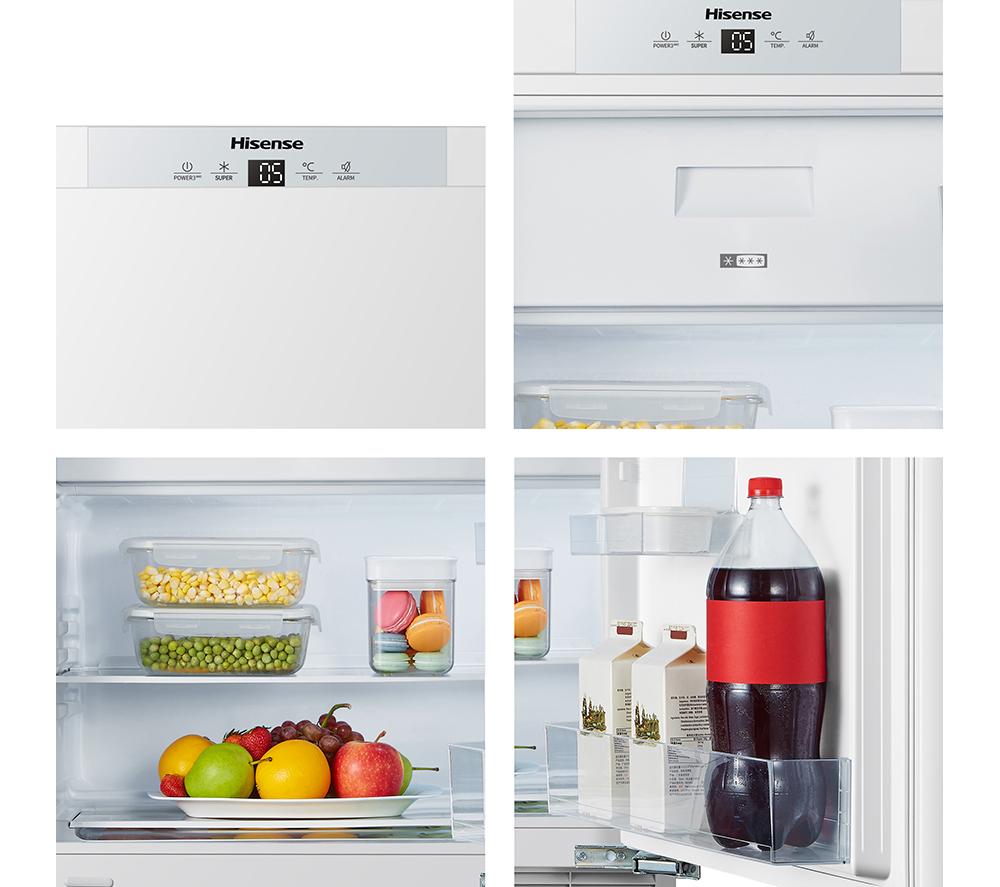 HISENSE RUR156D4AWE Integrated Undercounter Fridge - Fixed Hinge image number 9 of 12