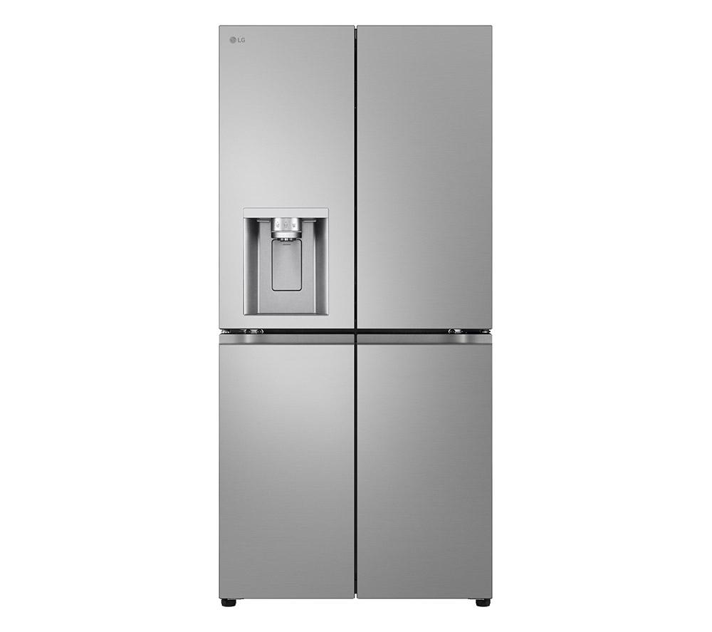 LG NatureFRESH GML861PYPE Smart Fridge Freezer - Prime Silver, Silver/Grey