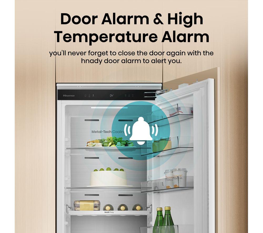 HISENSE RL3B303SAWE Integrated Tall Fridge - Fixed Hinge image number 10 of 16