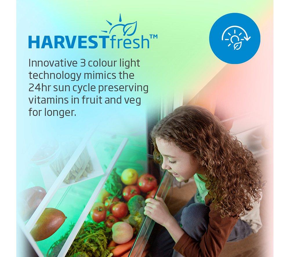 BEKO Pro HarvestFresh GNE4603VPZ 70/30 Fridge Freezer - Black Steel image number 12 of 12