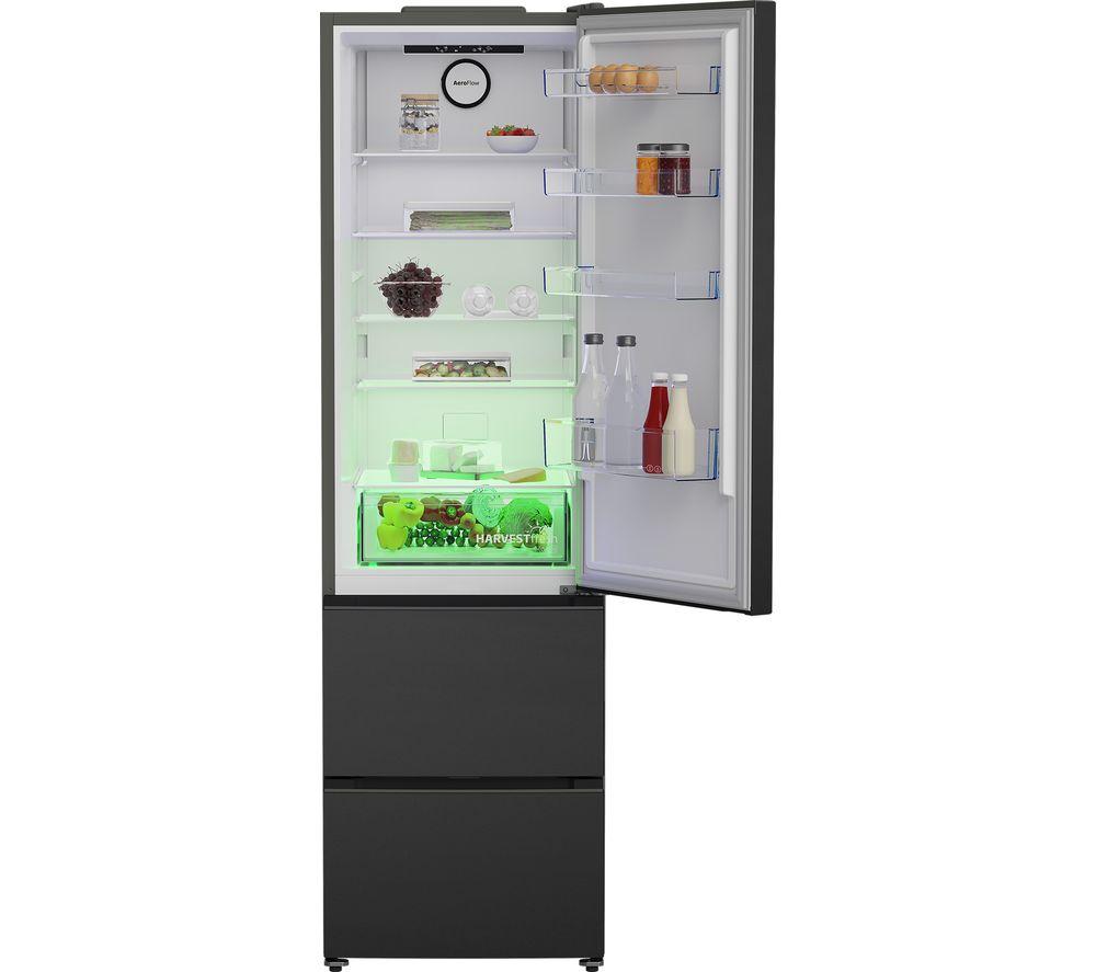 BEKO Pro GNE4603VA 70/30 Fridge Freezer - Anthracite image number 3 of 11