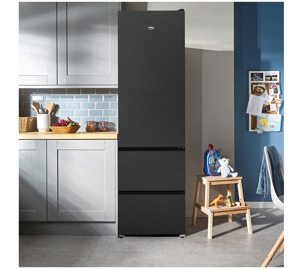 BEKO Pro GNE4603VA 70/30 Fridge Freezer - Anthracite image number 16 of 21