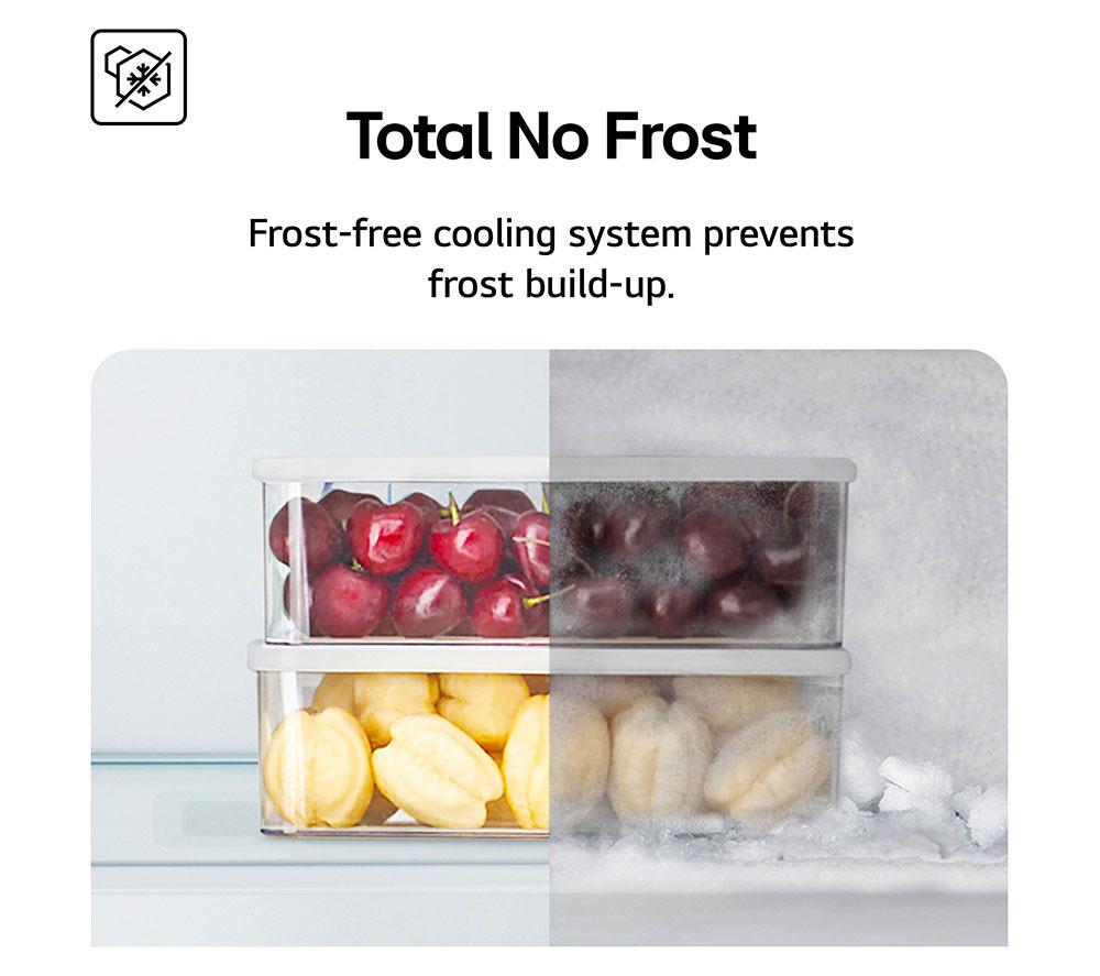 LG NatureFRESH GSLE81EPBC American-Style Smart Fridge Freezer - Essence Black Steel image number 7 of 15
