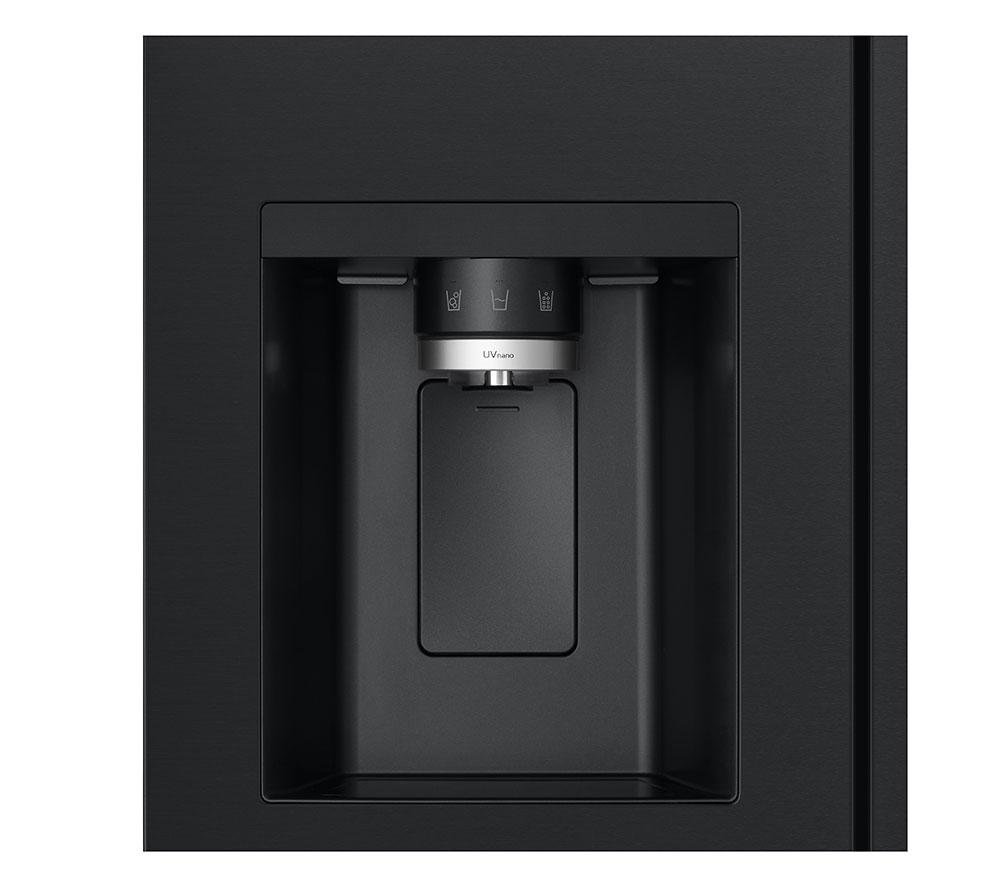 LG NatureFRESH GSLE81EPBC American-Style Smart Fridge Freezer - Essence Black Steel image number 11 of 15