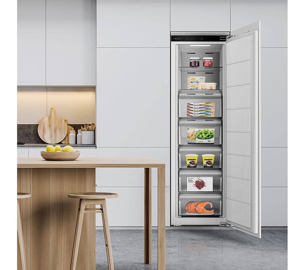 HISENSE FT3B213SAWE Integrated Tall Freezer - Fixed Hinge image number 2 of 13