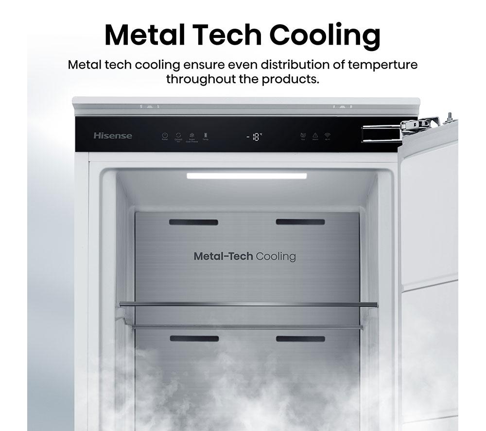 HISENSE FT3B213SAWE Integrated Tall Freezer - Fixed Hinge image number 7 of 13