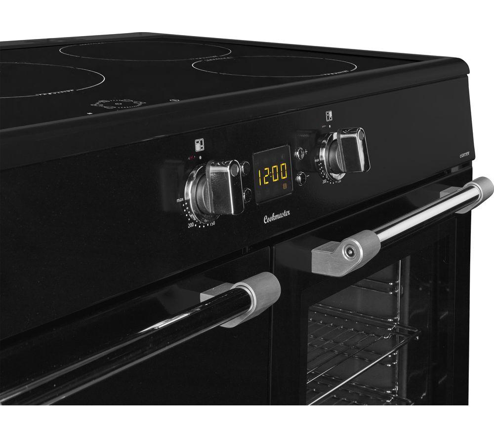 LEISURE Cookmaster CK100D210K Electric Induction Range Cooker - Black image number 2 of 7