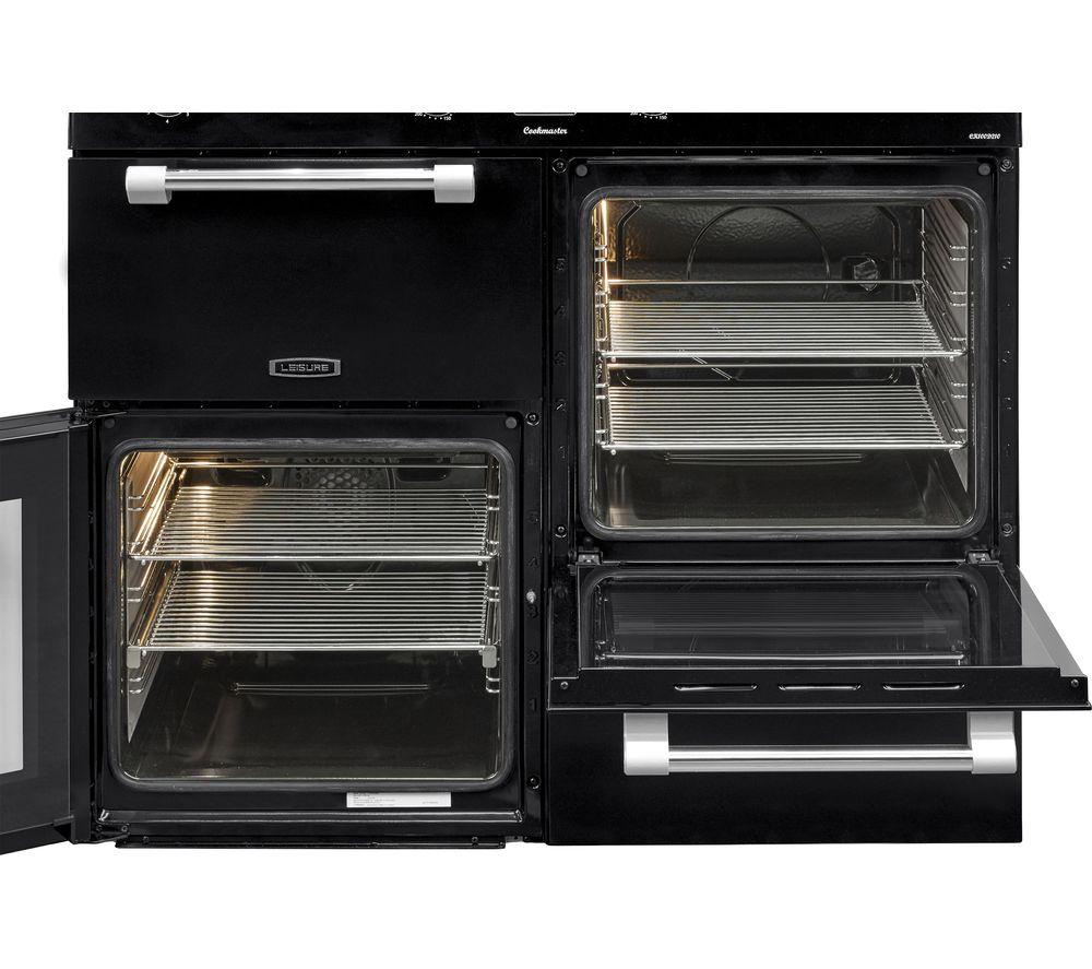 LEISURE Cookmaster CK100D210K Electric Induction Range Cooker - Black image number 3 of 7