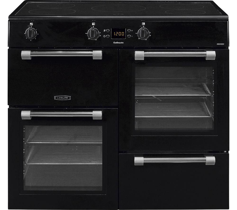 LEISURE Cookmaster CK100D210K Electric Induction Range Cooker - Black image number 4 of 7