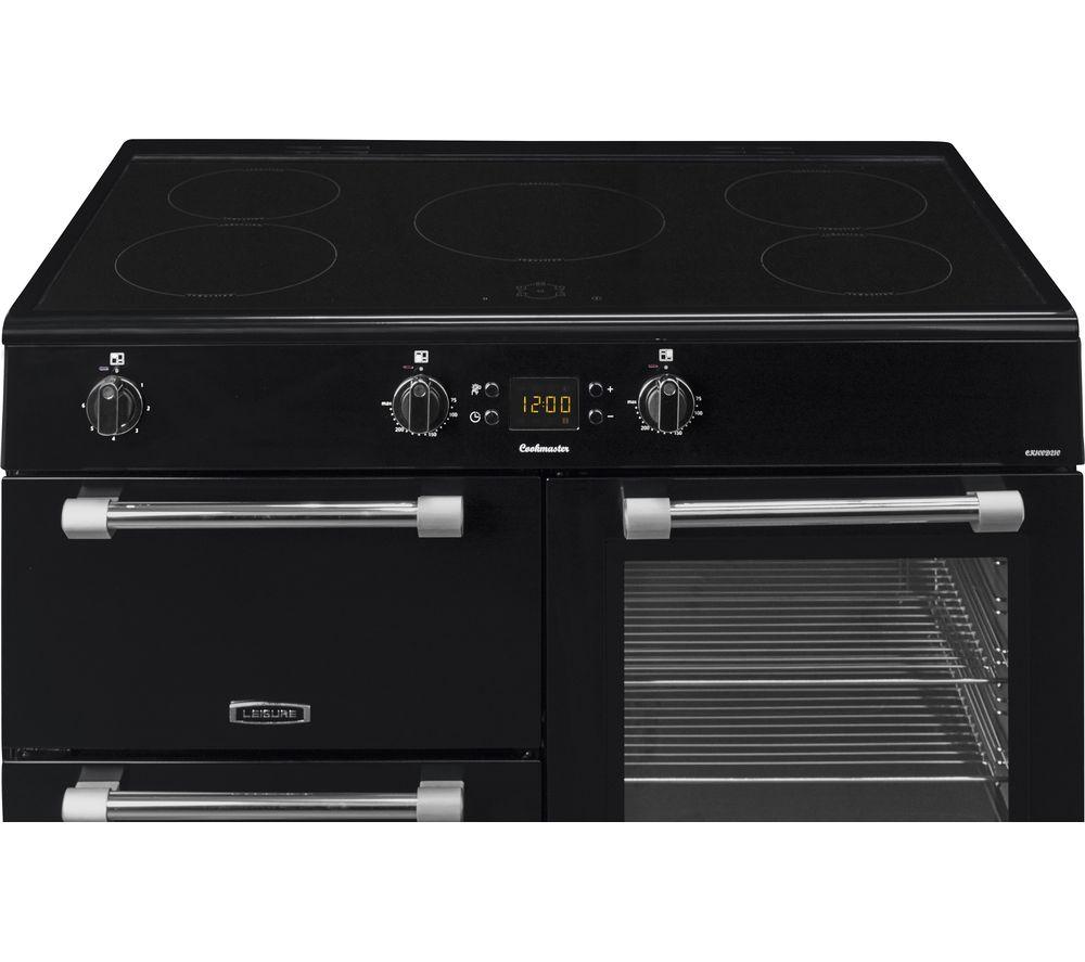 LEISURE Cookmaster CK100D210K Electric Induction Range Cooker - Black image number 5 of 7