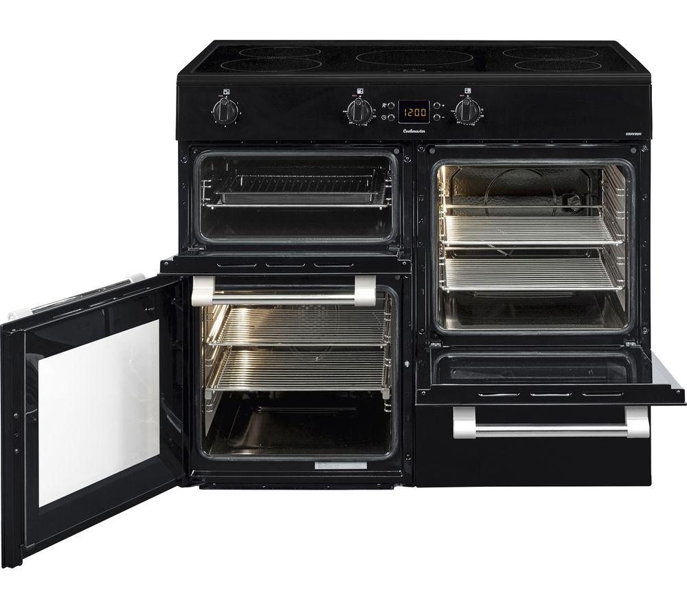 LEISURE Cookmaster CK100D210K Electric Induction Range Cooker - Black image number 6 of 7