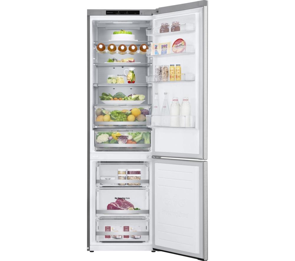 LG NatureFRESH GBB92MBB3P 70/30 Fridge Freezer - Metal Sorbet image number 2 of 15