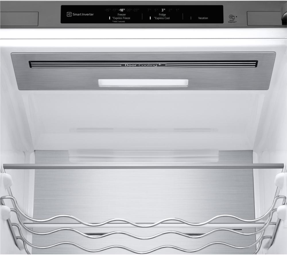 LG NatureFRESH GBB92MBB3P 70/30 Fridge Freezer - Metal Sorbet image number 3 of 15