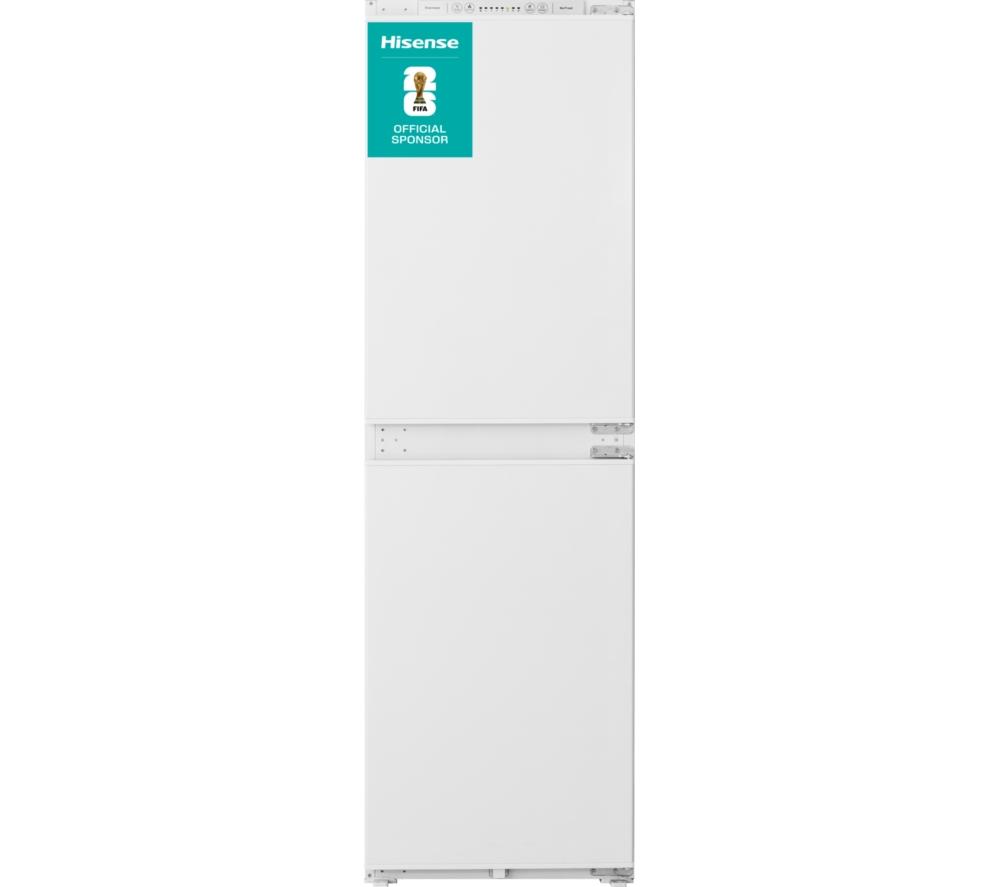 HISENSE RIB291F4AWE Integrated 50/50 Fridge Freezer – Sliding Hinge, White