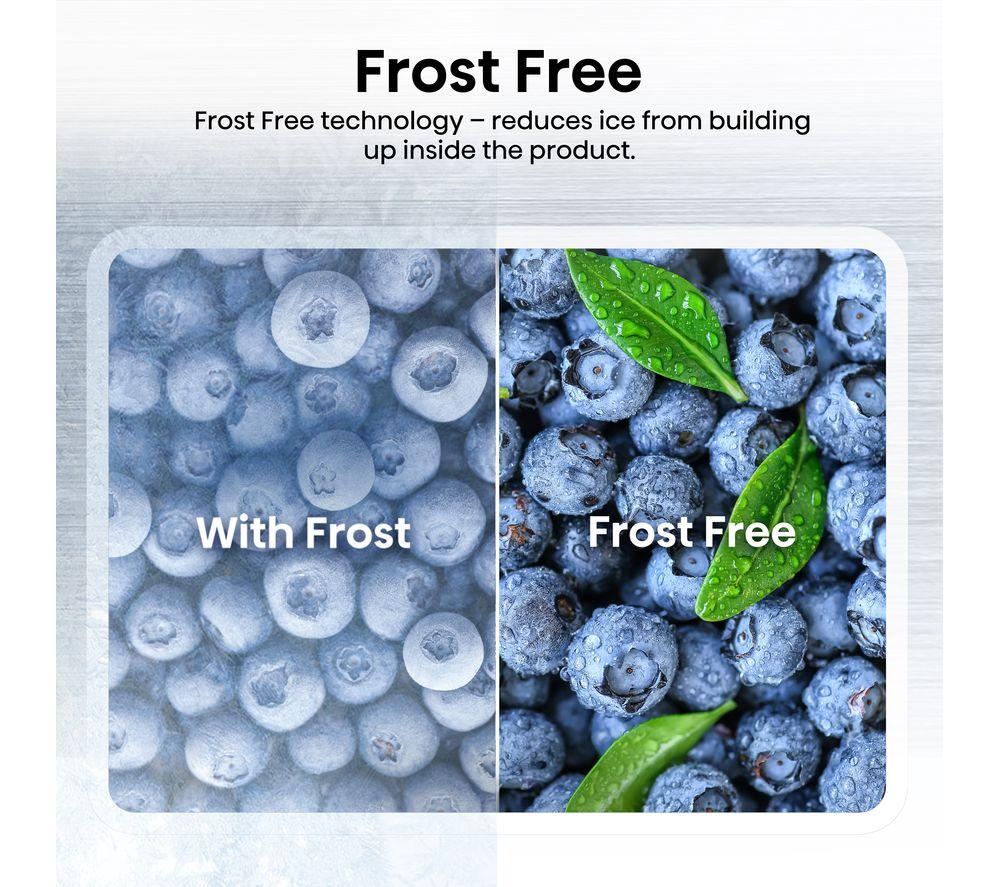 HISENSE RIB291F4AWE Integrated 50/50 Fridge Freezer - Sliding Hinge image number 3 of 13