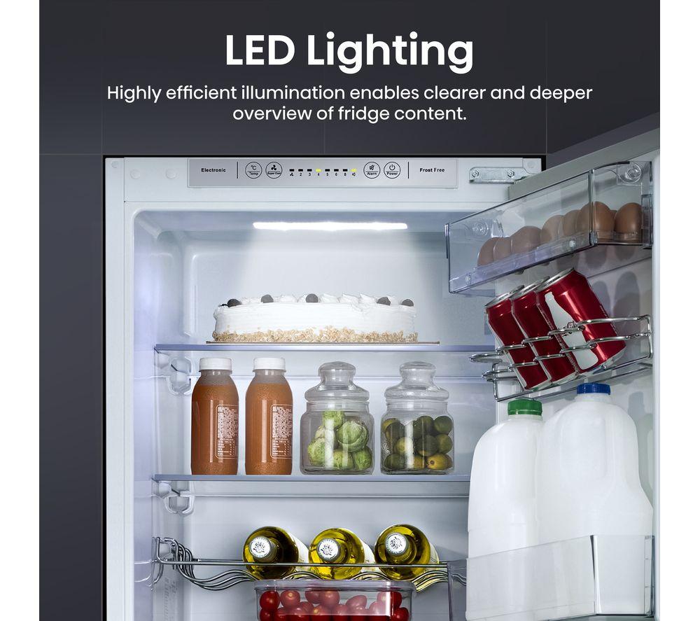 HISENSE RIB291F4AWE Integrated 50/50 Fridge Freezer - Sliding Hinge image number 7 of 13