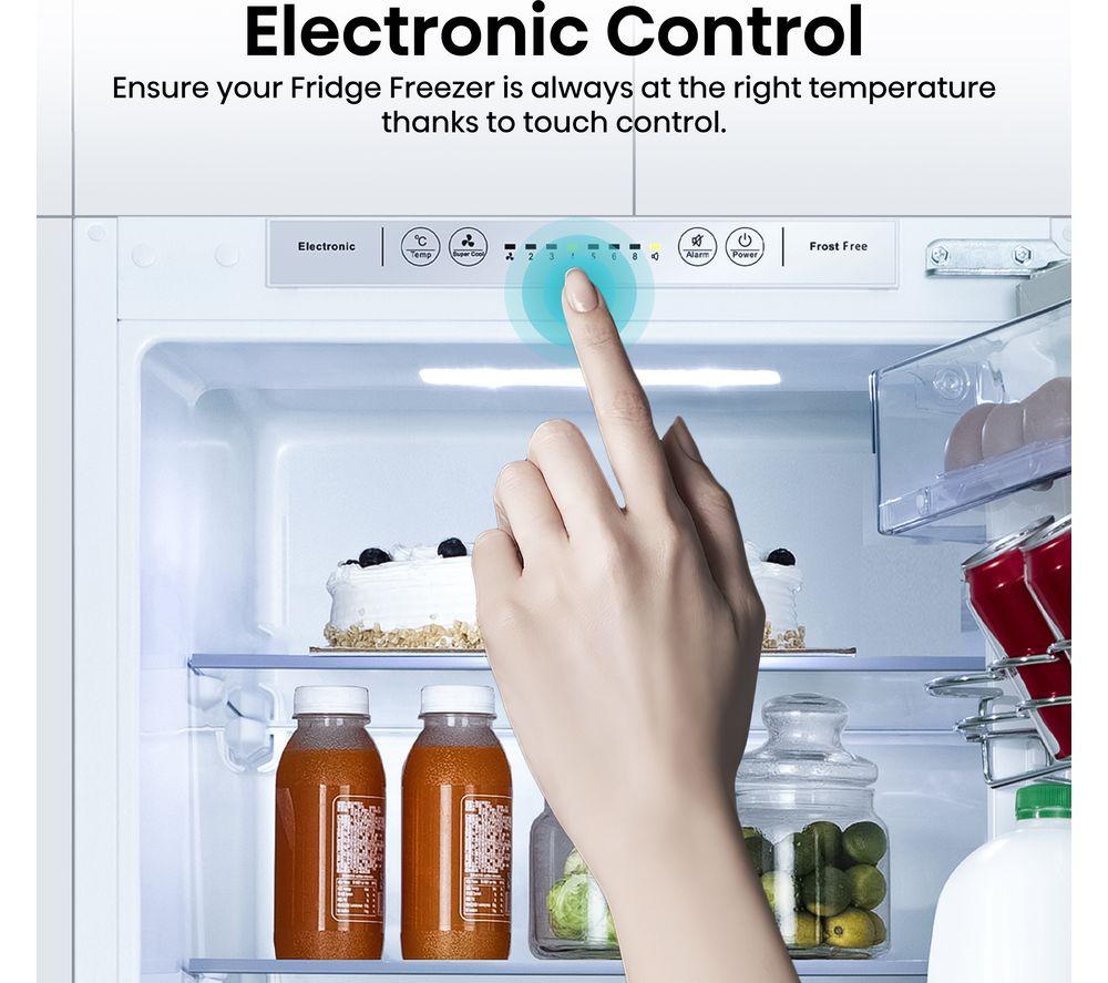 HISENSE RIB291F4AWE Integrated 50/50 Fridge Freezer - Sliding Hinge image number 8 of 13