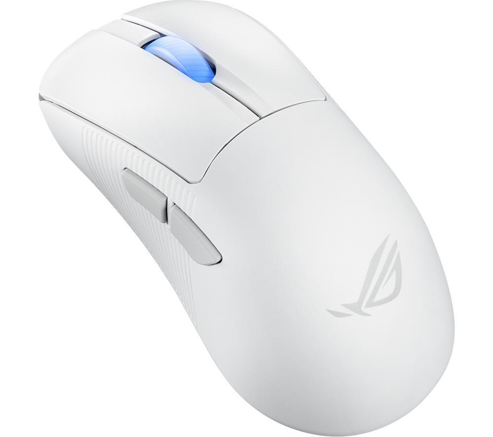 Asus Rog Keris Ii Ace Rgb Wireless Optical Gaming Mouse - White, White