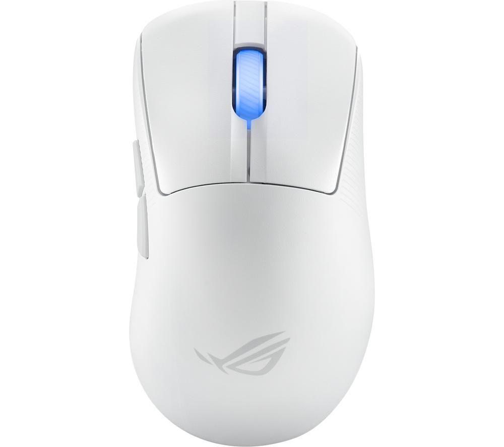 ASUS ROG Keris II Ace RGB Wireless Optical Gaming Mouse - White image number 2 of 8