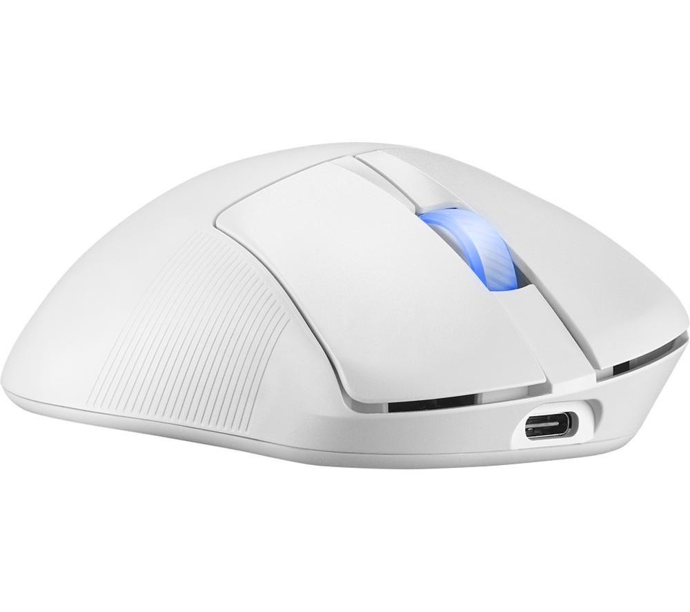 ASUS ROG Keris II Ace RGB Wireless Optical Gaming Mouse - White image number 3 of 8