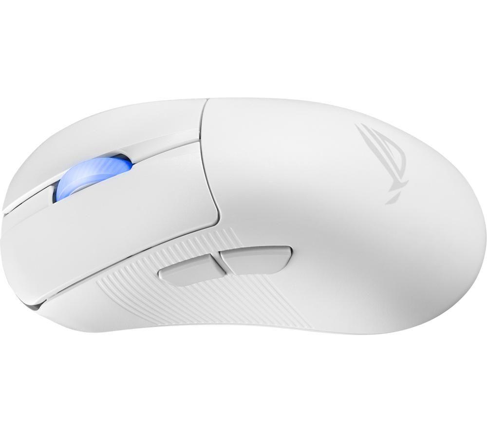 ASUS ROG Keris II Ace RGB Wireless Optical Gaming Mouse - White image number 7 of 8