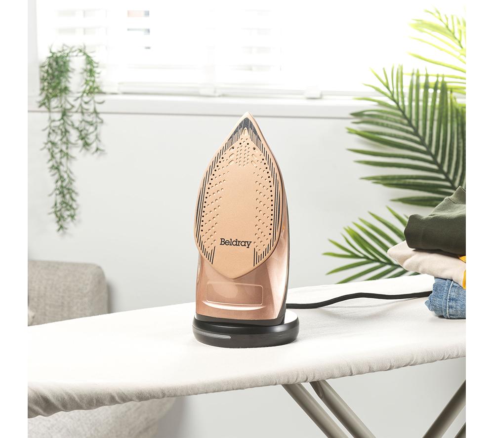 BELDRAY 2-in-1 Cordless Steam Iron - Rose Gold image number 2 of 7