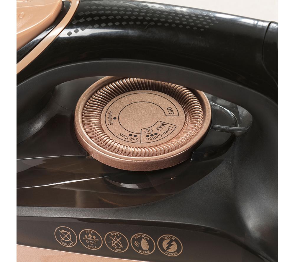 BELDRAY 2-in-1 Cordless Steam Iron - Rose Gold image number 5 of 7