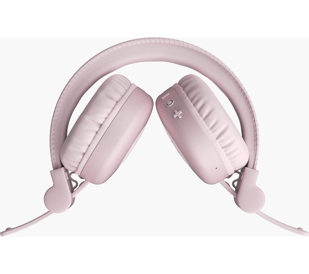 FRESH N REBEL Code Core Wireless Bluetooth Headphones - Smokey Pink image number 2 of 7