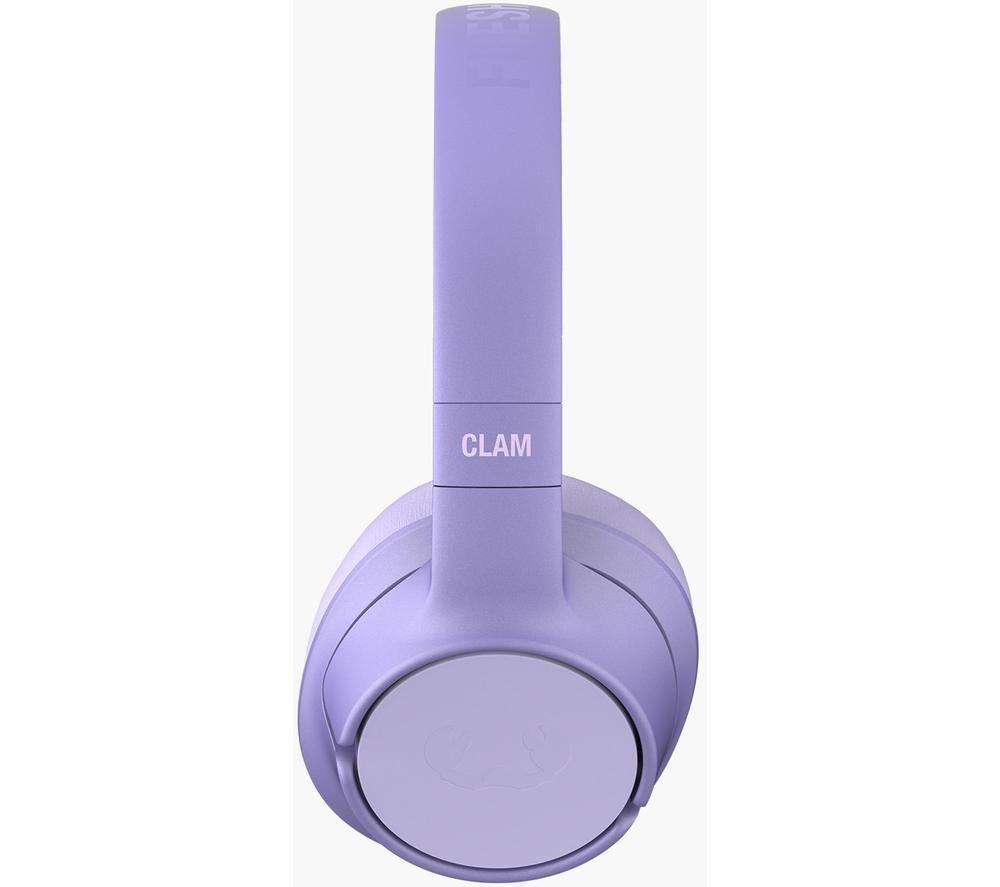 FRESH N REBEL Clam Fuse Wireless Bluetooth Noise-Cancelling Headphones - Dreamy Lilac image number 3 of 9