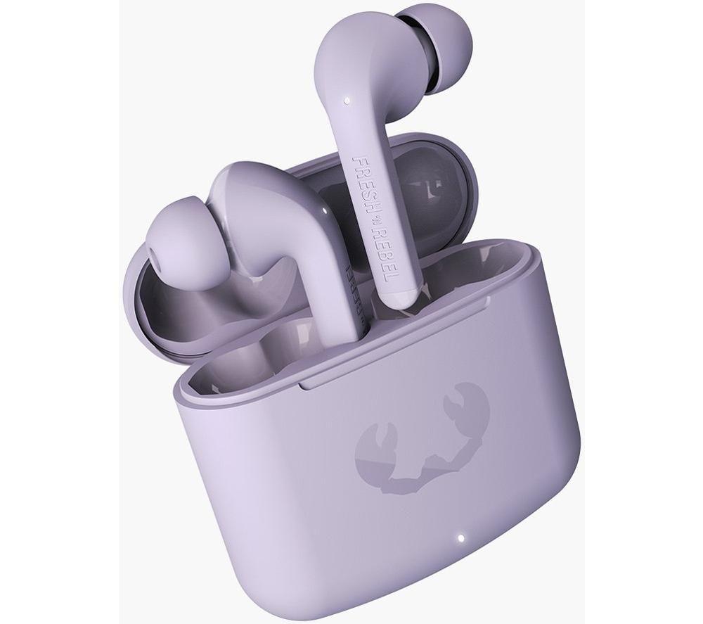 FRESH N REBEL Twins Fuse 3TW1300DL Wireless Bluetooth Earbuds - Dreamy Lilac image number 2 of 6