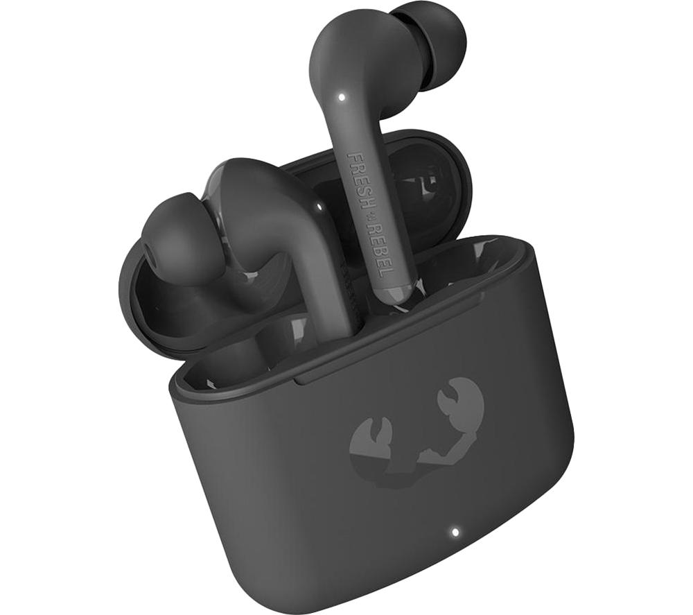 FRESH N REBEL Twins Fuse 3TW1300SG Wireless Bluetooth Earbuds - Storm Grey image number 5 of 7