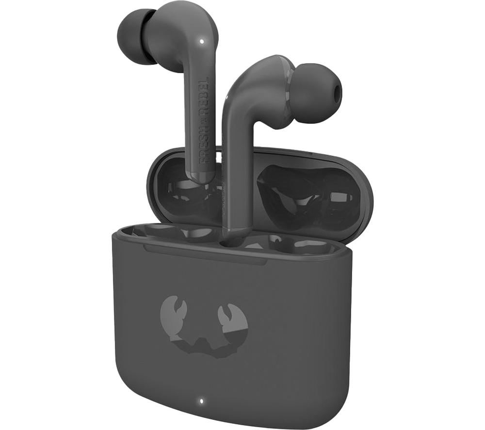 FRESH N REBEL Twins Fuse 3TW1300SG Wireless Bluetooth Earbuds - Storm Grey image number 6 of 7