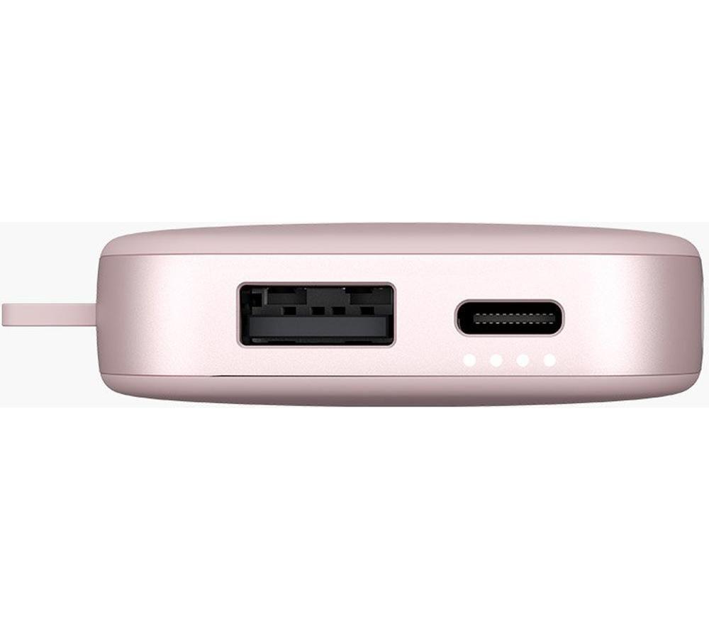 FRESH N REBEL 6000 mAh Portable Power Bank - Pink image number 4 of 6