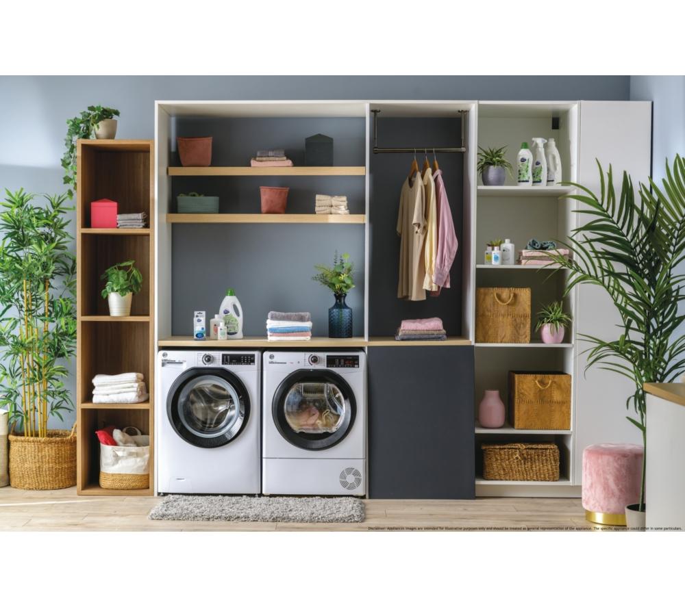 HOOVER H-Dry 350 HRE C9TBE-80 WiFi-enabled 9 kg Condenser Tumble Dryer - White image number 3 of 8