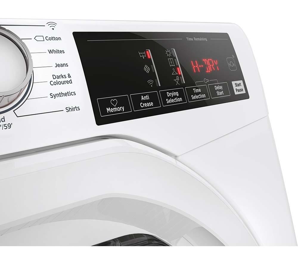 HOOVER H-Dry 350 HRE C10TE-80 WiFi-enabled 10 kg Condenser Tumble Dryer - White image number 8 of 12