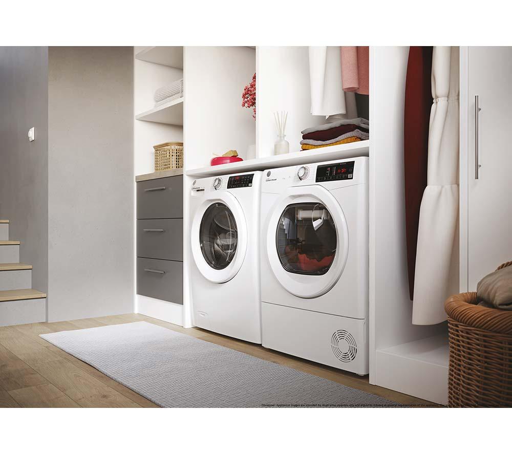 HOOVER H-Dry 350 HRE C10TE-80 WiFi-enabled 10 kg Condenser Tumble Dryer - White image number 9 of 12