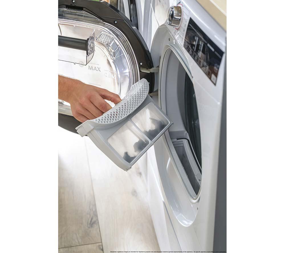 HOOVER H-Dry 350 HRE C10TE-80 WiFi-enabled 10 kg Condenser Tumble Dryer - White image number 12 of 12