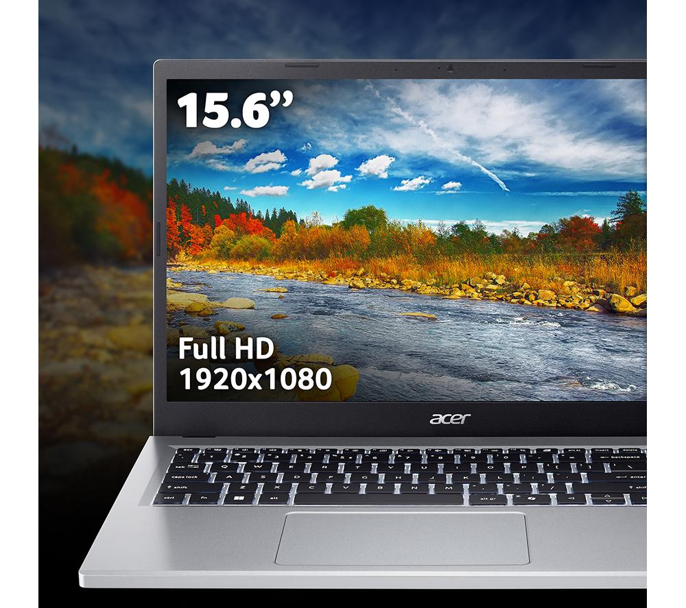 ACER Aspire Go 15 15.6" Laptop - Intel® Core™ i3, 128 GB SSD, Silver