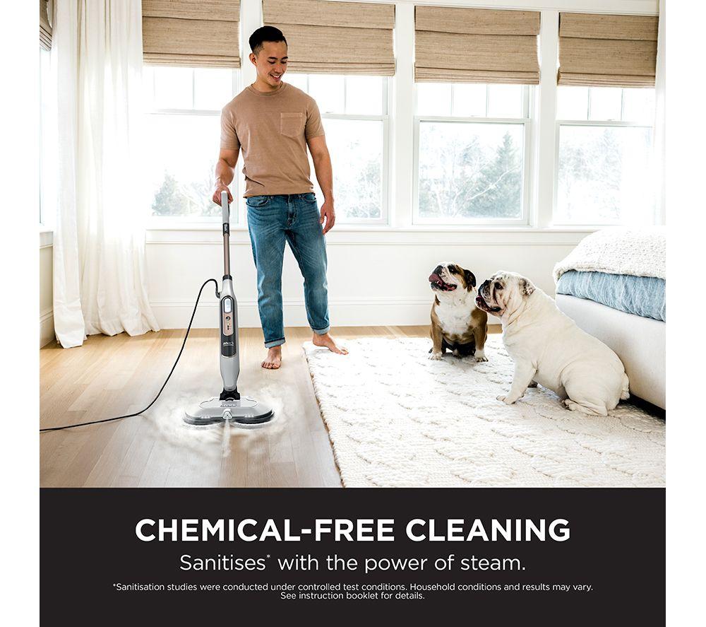 SHARK Steam & Scrub S8201UK Steam Mop - White image number 4 of 10