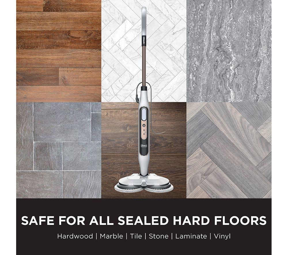 SHARK Steam & Scrub S8201UK Steam Mop - White image number 7 of 10