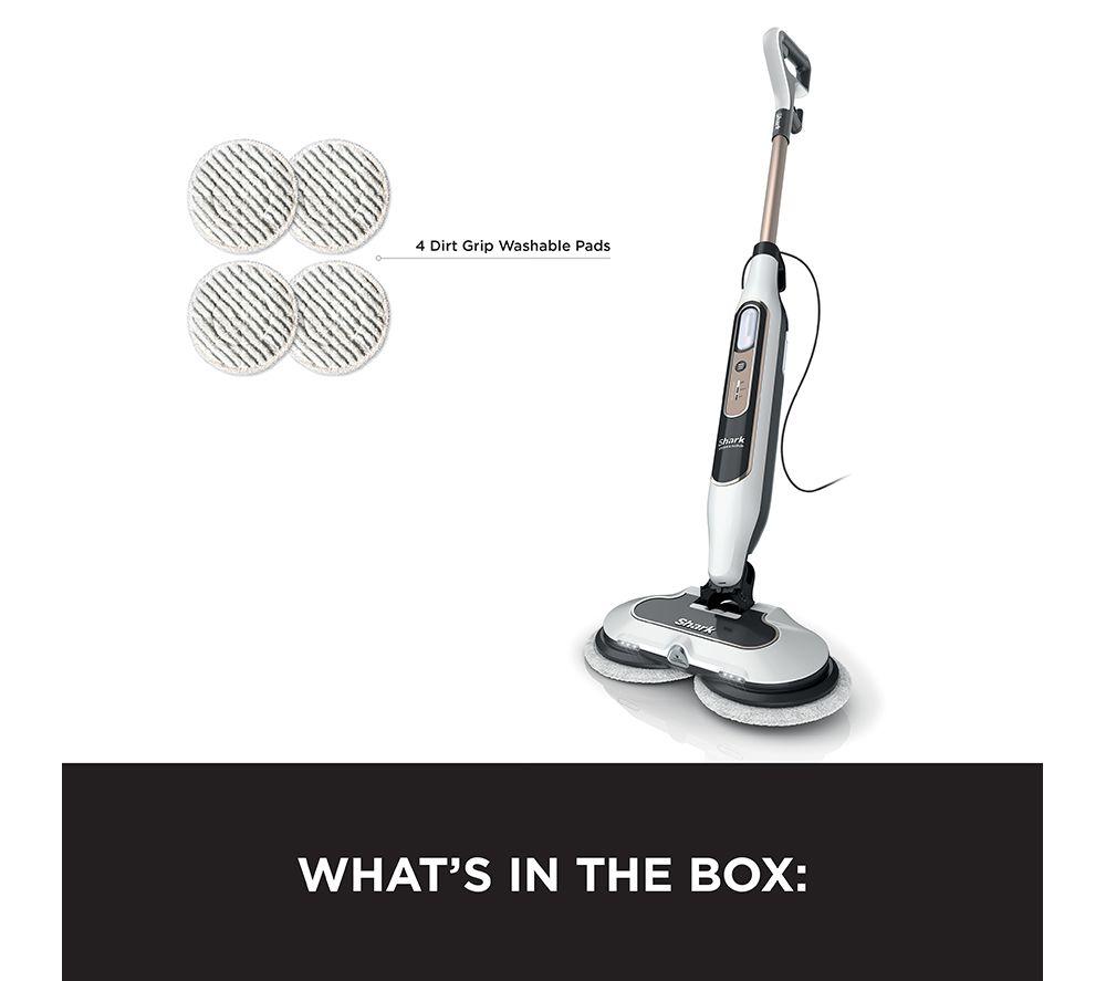 SHARK Steam & Scrub S8201UK Steam Mop - White image number 9 of 10