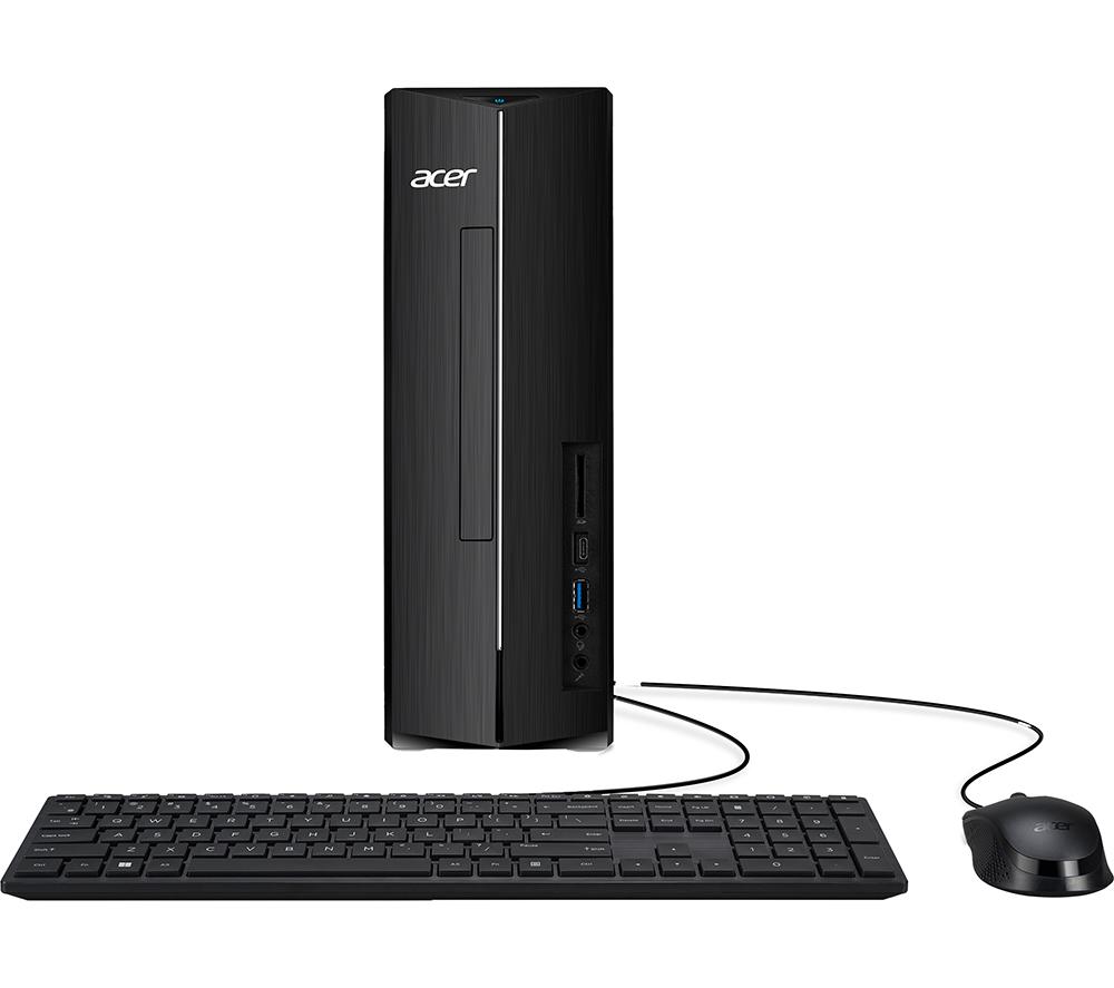 ACER Aspire XC-1710 Desktop PC - Intel®N100, 256 GB SSD, Black, Black